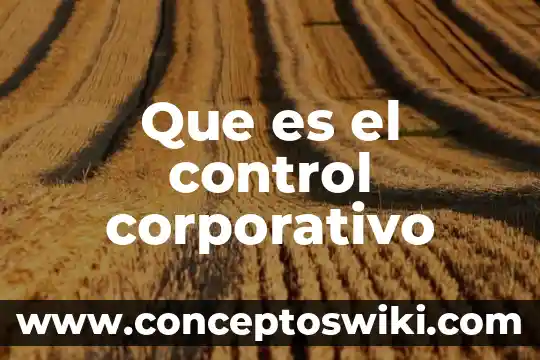 Control chart que es 5 Que es el control corporativo