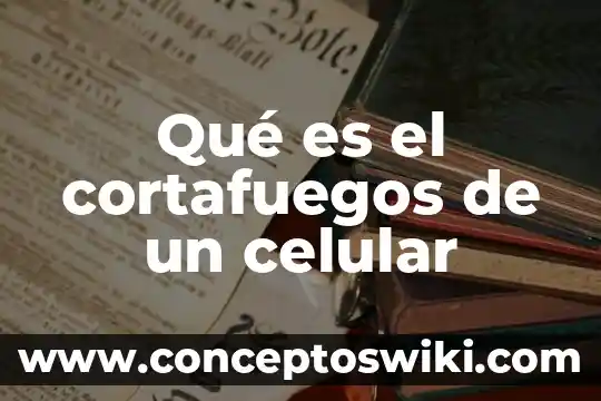 Que es el organo de apelacion 3 Qu茅 es el cortafuegos de un celular