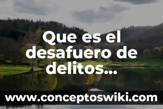 Que es cohecho a servidores publicos extranjeros 3 Que es el desafuero de delitos comunes de servidores publicos