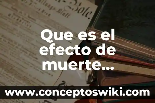 Que es seguro por muerte accidental 5 Que es el efecto de muerte fundamentales