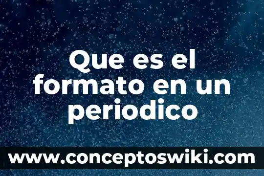 Que es un formato divx 8 Que es el formato en un periodico