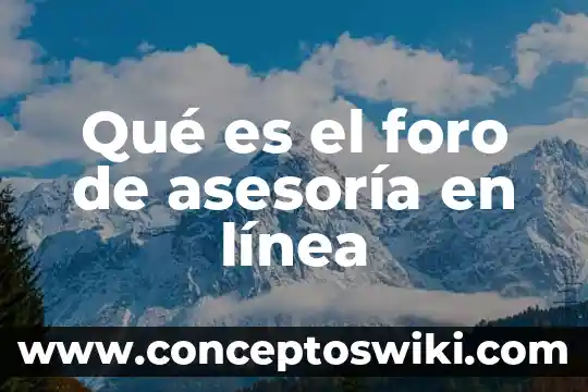 Que es una linea de transmision ondas guiadas 7 Qué es el foro de asesoría en línea