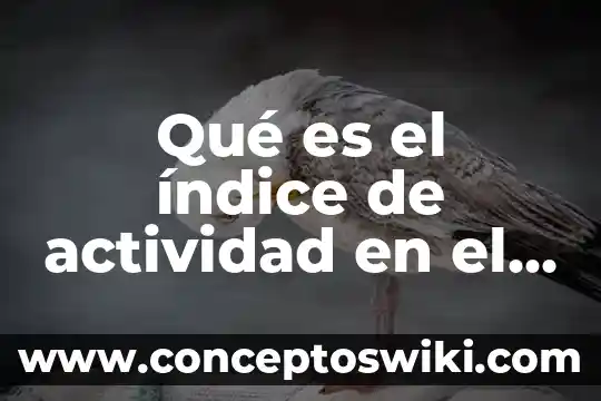 Que es indice s.p 5 Qué es el índice de actividad en el cemento