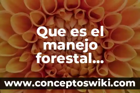 Que es comision por manejo de cuenta en hsbc 3 Que es el manejo forestal comision nacional