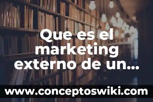 Offline marketing que es 5 Que es el marketing externo de un autor
