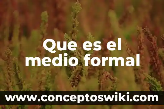 Qué es la identidad formal y material de un inmueble 6 Que es el medio formal