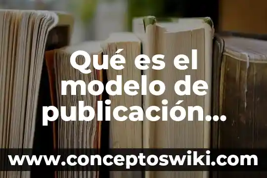 Que es una publicacion electronic 4 Qué es el modelo de publicación diamante