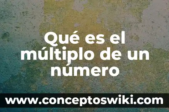 Qué es el número de vat 6 Qué es el múltiplo de un número