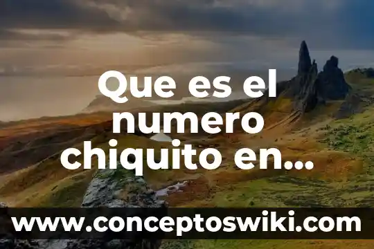 Qué es el número de cuenta Banamex 3 Que es el numero chiquito en quimica