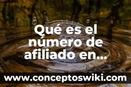 El número de Fibonacci en fotografía 3 Qué es el número de afiliado en prolec