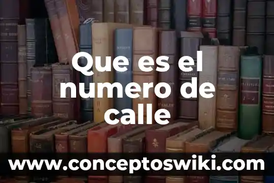 Qué es el número de carnet 5 Que es el numero de calle