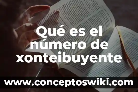 El número de Kevin Bacon 7 Qué es el número de xonteibuyente