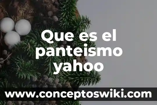 Que es la medula osea yahoo 3 Que es el panteismo yahoo