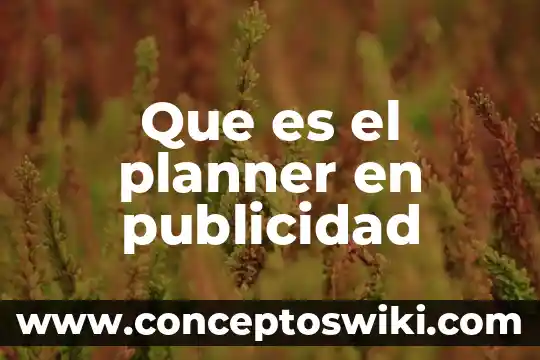 Qué es un timing en publicidad 4 Que es el planner en publicidad