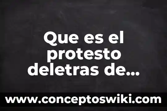 Que es un cambio significativo 6 Que es el protesto deletras de cambio