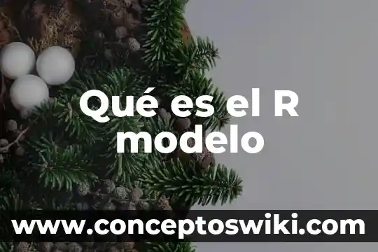 Formato R que es 6 Qué es el R modelo