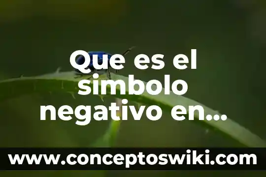 Qué es taifa significado 4 Que es el simbolo negativo en electrónica