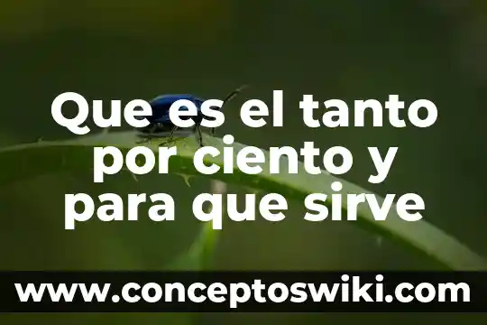 Que es el pwm y para que sirve 3 Que es el tanto por ciento y para que sirve
