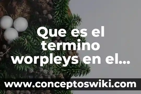 Que es un sistema unidades 3 Que es el termino worpleys en el rap