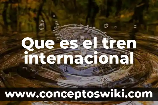 Qué es la alianza internacional de cooperativas 4 Que es el tren internacional