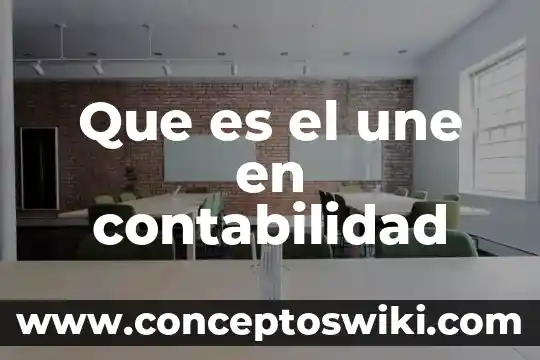 Qué es RN en contabilidad 4 Que es el une en contabilidad