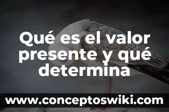 Que es la moralidad en quimica y como se determina 4 Qué es el valor presente y qué determina