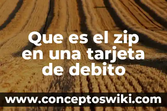 Alias de tarjeta Liverpool que es 4 Que es el zip en una tarjeta de debito