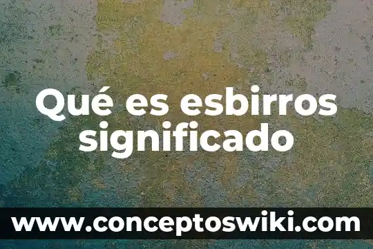 El significado de lo que es un anuncio publicitario 3 Qué es esbirros significado