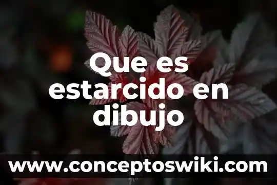 Que es color en dibujo 3 Que es estarcido en dibujo
