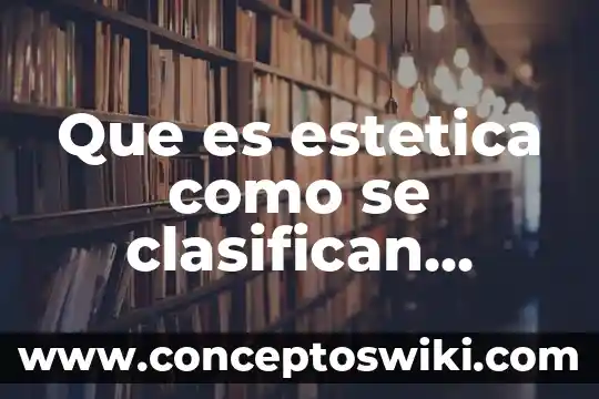 Que es un numero y en que se clasifican 6 Que es estetica como se clasifican literatura