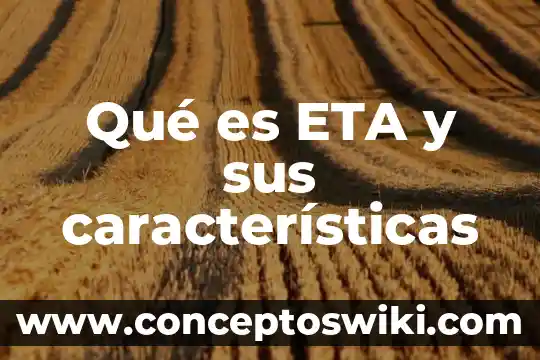 Que es comerciante y sus caracteristicas 5 Qué es ETA y sus características