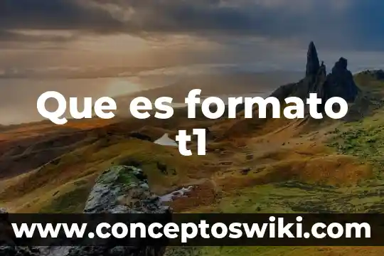 Qué es número progresivo de instrumentos 5 Que es formato t1