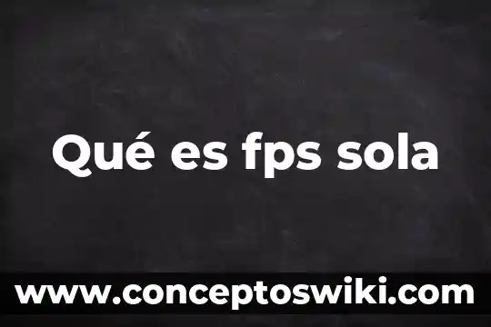 Que es un ares griego 3 Qué es fps sola