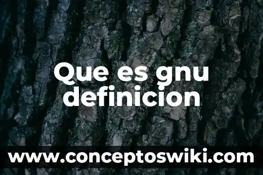 Que es compuesto quimico definicion 8 Que es gnu definicion