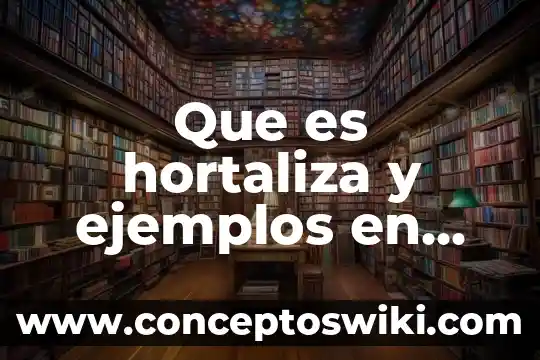 Que es un icono de programa ejemplos 4 Que es hortaliza y ejemplos en dibujos