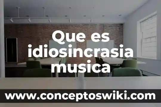 Que es producto musica electronica y que significa dj 8 Que es idiosincrasia musica