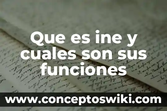 Que es litigio y cuales son sus partes 7 Que es ine y cuales son sus funciones