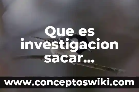 Que es la investigacion esperimental 8 Que es investigacion sacar informacion de un libro