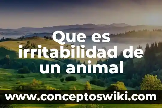 Que es la sabiduria terrenal animal y diabolica 4 Que es irritabilidad de un animal