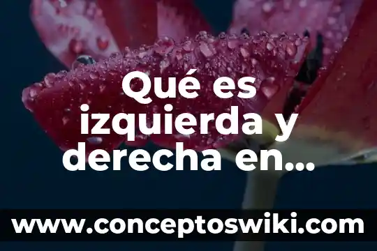 Que es la derecha politica en mexico 3 Qué es izquierda y derecha en política Yahoo