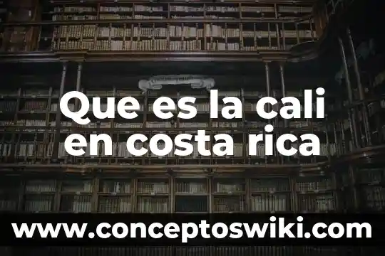 Que es bandera azul ecologica costa rica 3 Que es la cali en costa rica