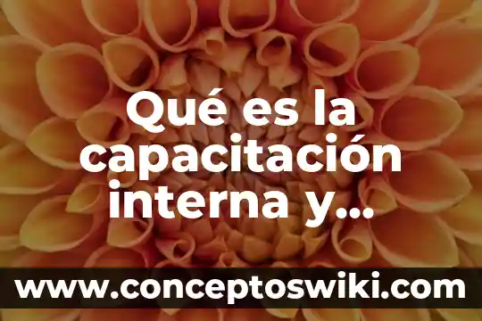 Que es consulta externa en salud 8 Qué es la capacitación interna y externa y ejemplos