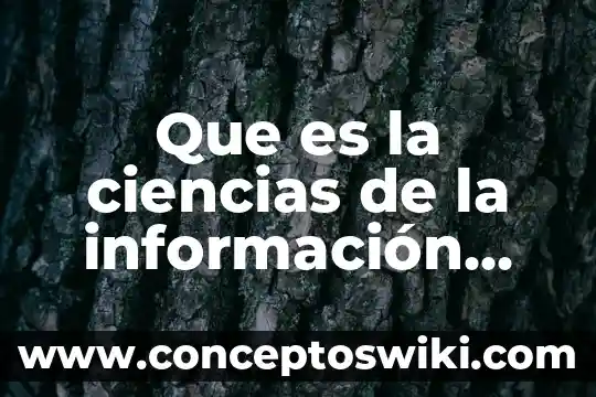 Que es criminalistica y ciencias periciales 8 Que es la ciencias de la información documental