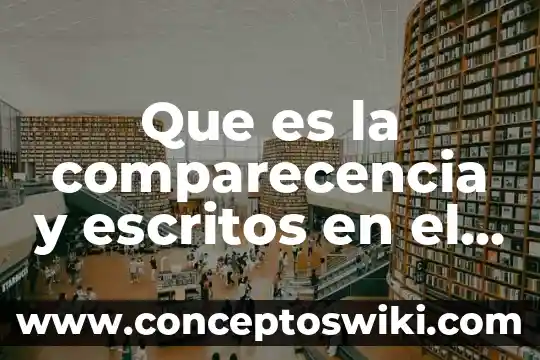 Qué es la temperatura significado explicito 3 Que es la comparecencia y escritos en el derecho laboral