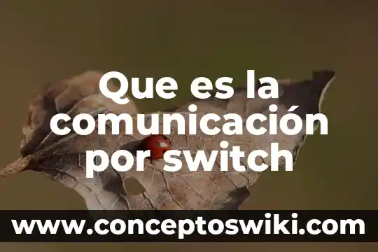 Qué es reset switch definición 3 Que es la comunicación por switch