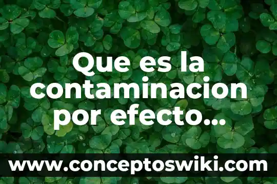 Qué es fotones de efecto invernadero 3 Que es la contaminacion por efecto invernadero