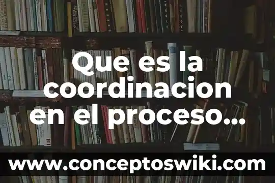 Qué es la tecnología de la información 7 Que es la coordinacion en el proceso administrativo