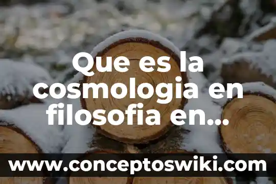 Libros donde definan que es internet 7 Que es la cosmologia en filosofia en libros