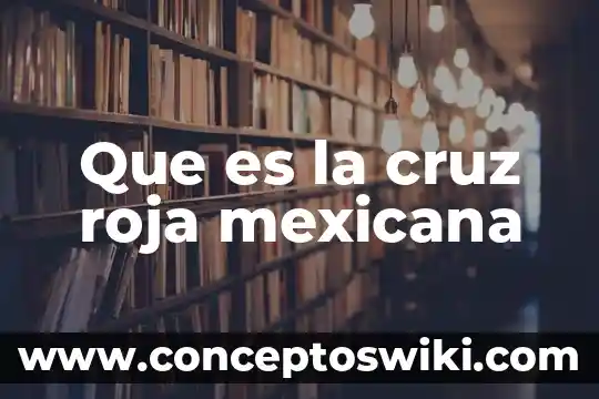 Plan gran liga de obrera mexicana que es 3 Que es la cruz roja mexicana