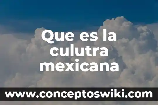 Que es la planta de cafe de vivero 6 Que es la culutra mexicana